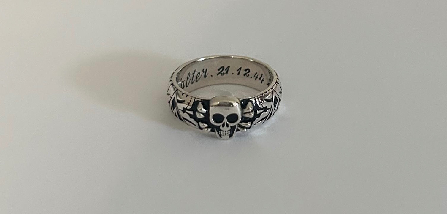 REPLICA OF REAL SILVER 925 GERMAN HONOR RING !!! MANY SIZES AVAILABLE !!!