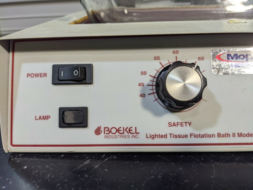 Boekel 145950 Tissue Flotation Bath with Pyrex Dish / Needs Illumination LED