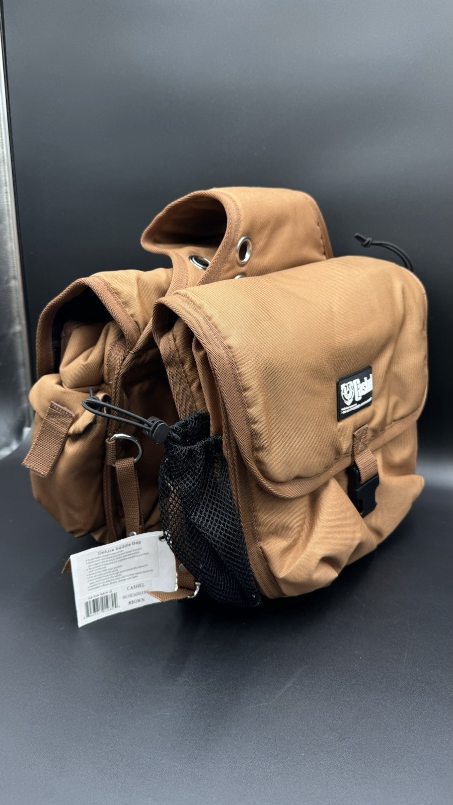 CASHEL Deluxe Brown Saddle Bag (SB-DX-BRN-II)