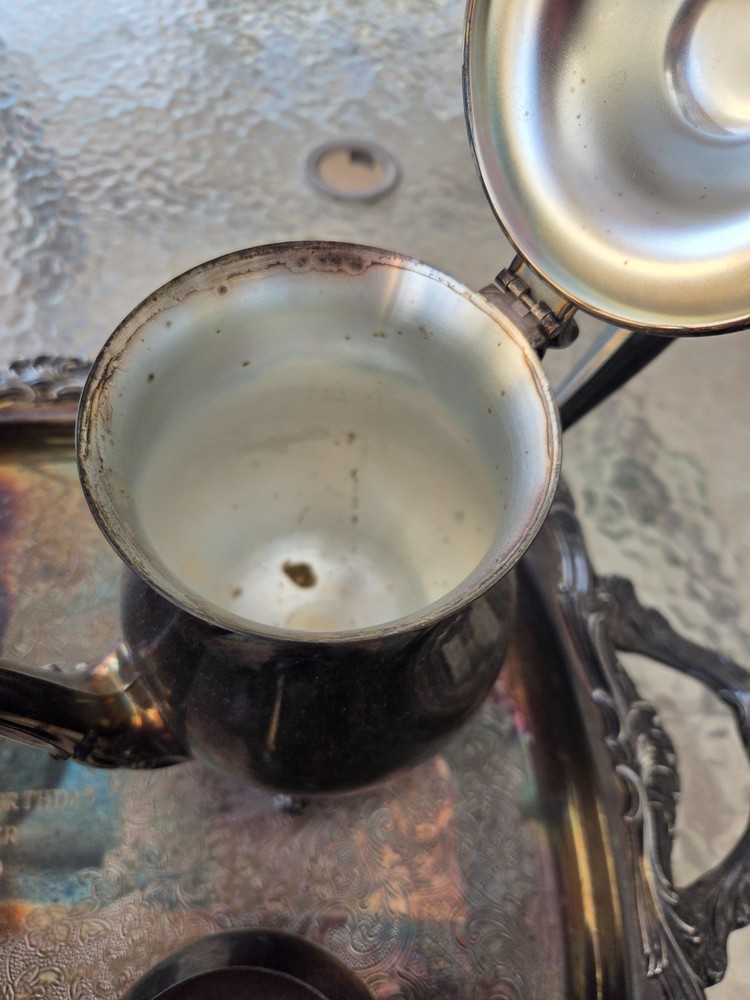 Oneida Silver 5 Piece Tea Set