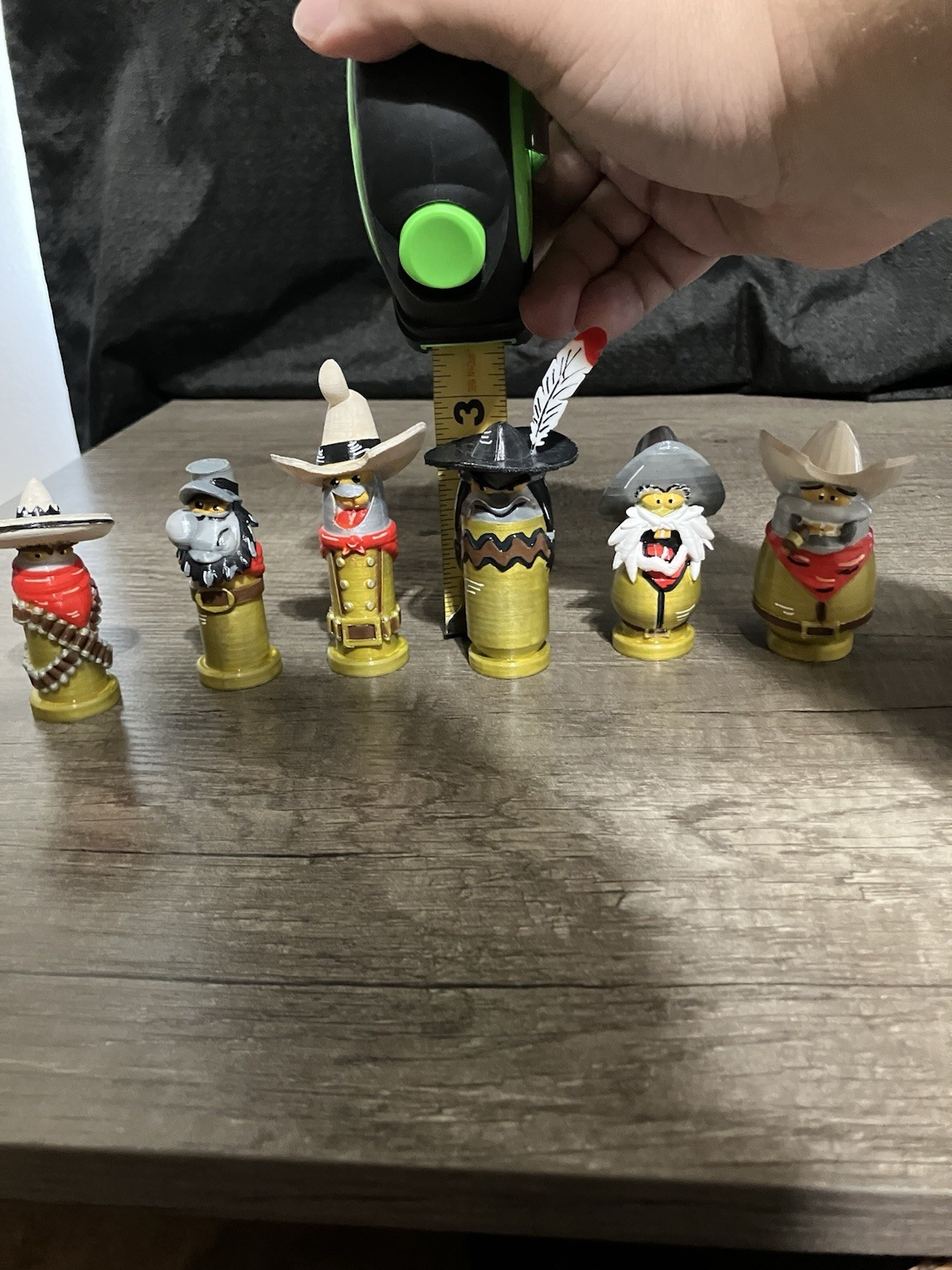 Who Framed Roger Rabbit 6 Toon Bullet Props Custom Painted Madsters Of Galaxy