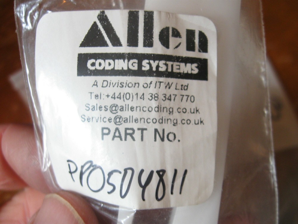 NEW Allen Coding Systems ITW Printer Plastic Part Grommet  # 8455