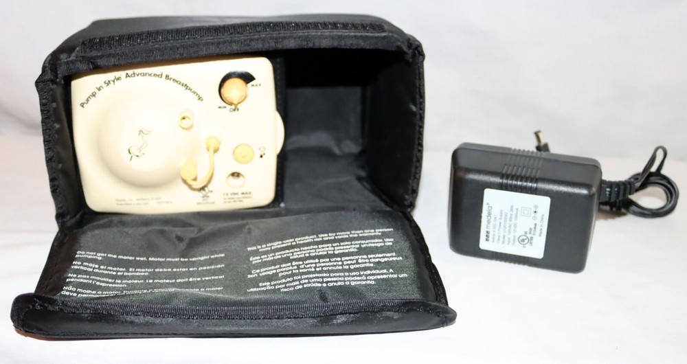 Medela REPLACEMENT Reusable Double Pump Motor + Power Adapter + Case