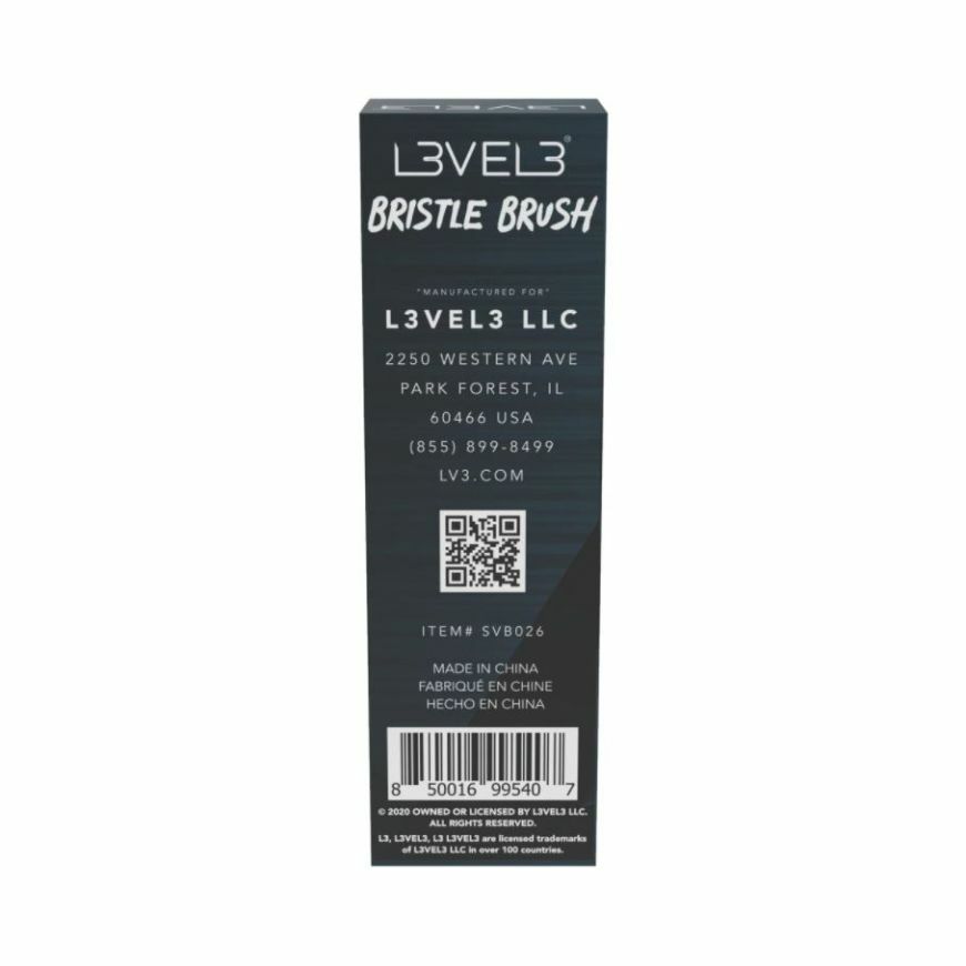 L3VEL3 Bristle Brush