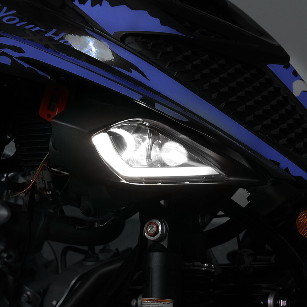 For 2006-2024 YAMAHA YFZ 450 RAPTOR 350 700 700R LED Headlights Set Head Lamps