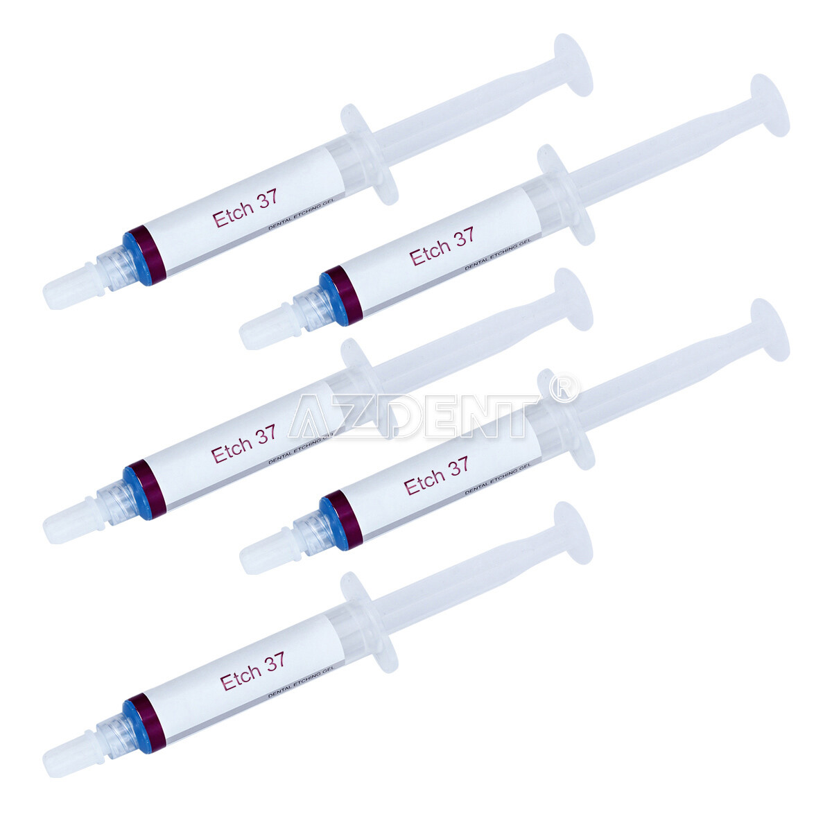 1-100X Dental Acid Etch Etching Gel 37% 5ml/syringe