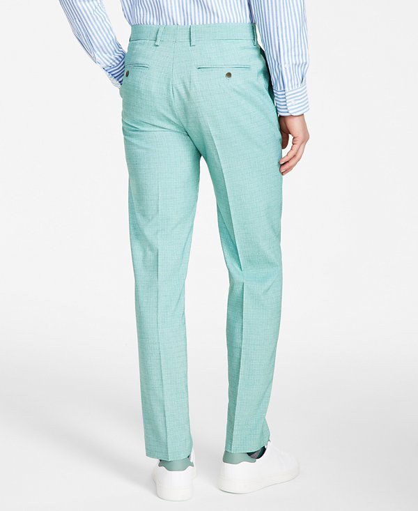 Nautica Men's Modern-Fit Seasonal Cotton Stretch Suit MSRP $395