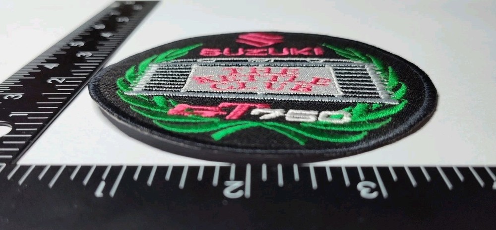 Suzuki GT750 Large Patch NOS Hook Loop Tactical Backpack NOS High Quality Patch