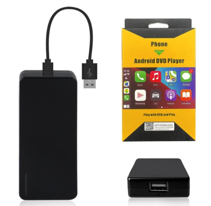 WIRED CARPLAY ADAPTER USB DONGLE FOR ANDROID CAR RADIO WITH VERSION 4.2 OR ABOVE