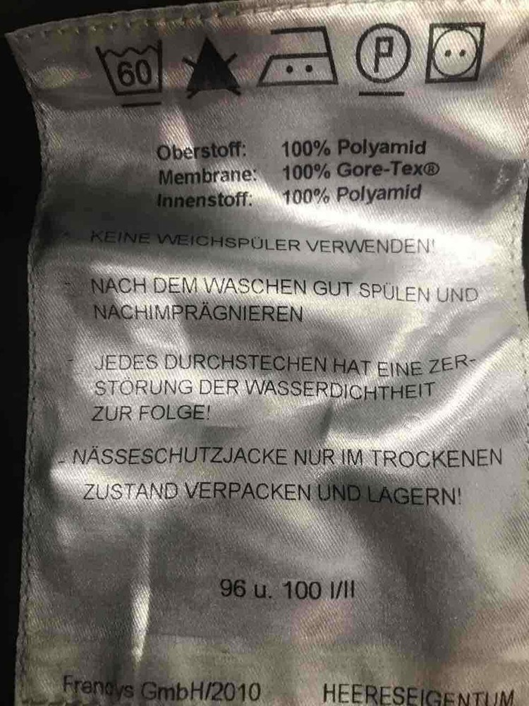 Original Austrian Army Alpine Gore-Tex Jacket
