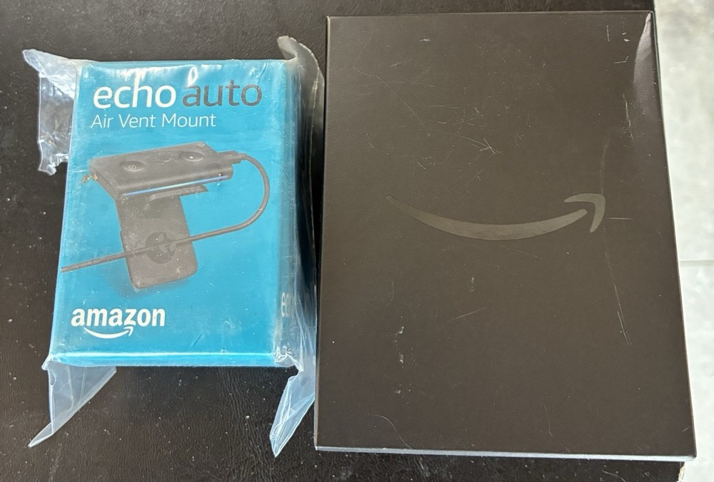 2018 Amazon Alexa Echo Auto Plus Vent Mount Hands Free Smart Assistant Bluetooth