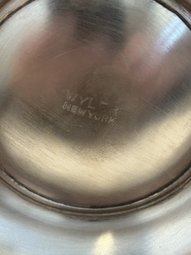 Vintage silver plate water pitcher