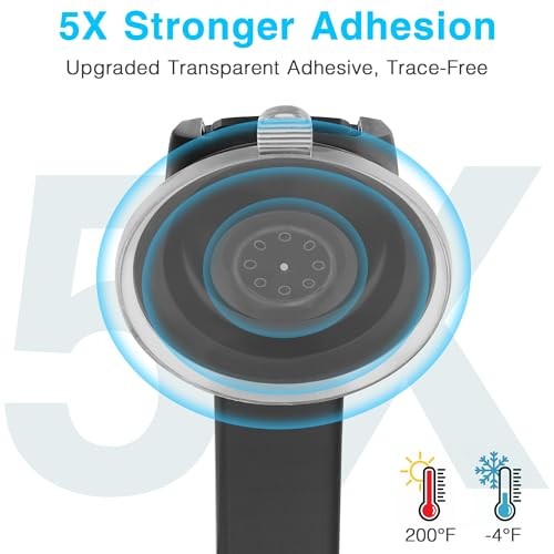 Backup Camera Monitor Mount - Windshield Suction Cup Mounting Bracket, Rear