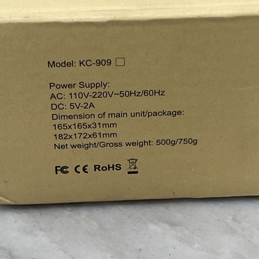 KC-808 CD Player Wall Mountable Bluetooth CD Player Speaker with Remote NEW