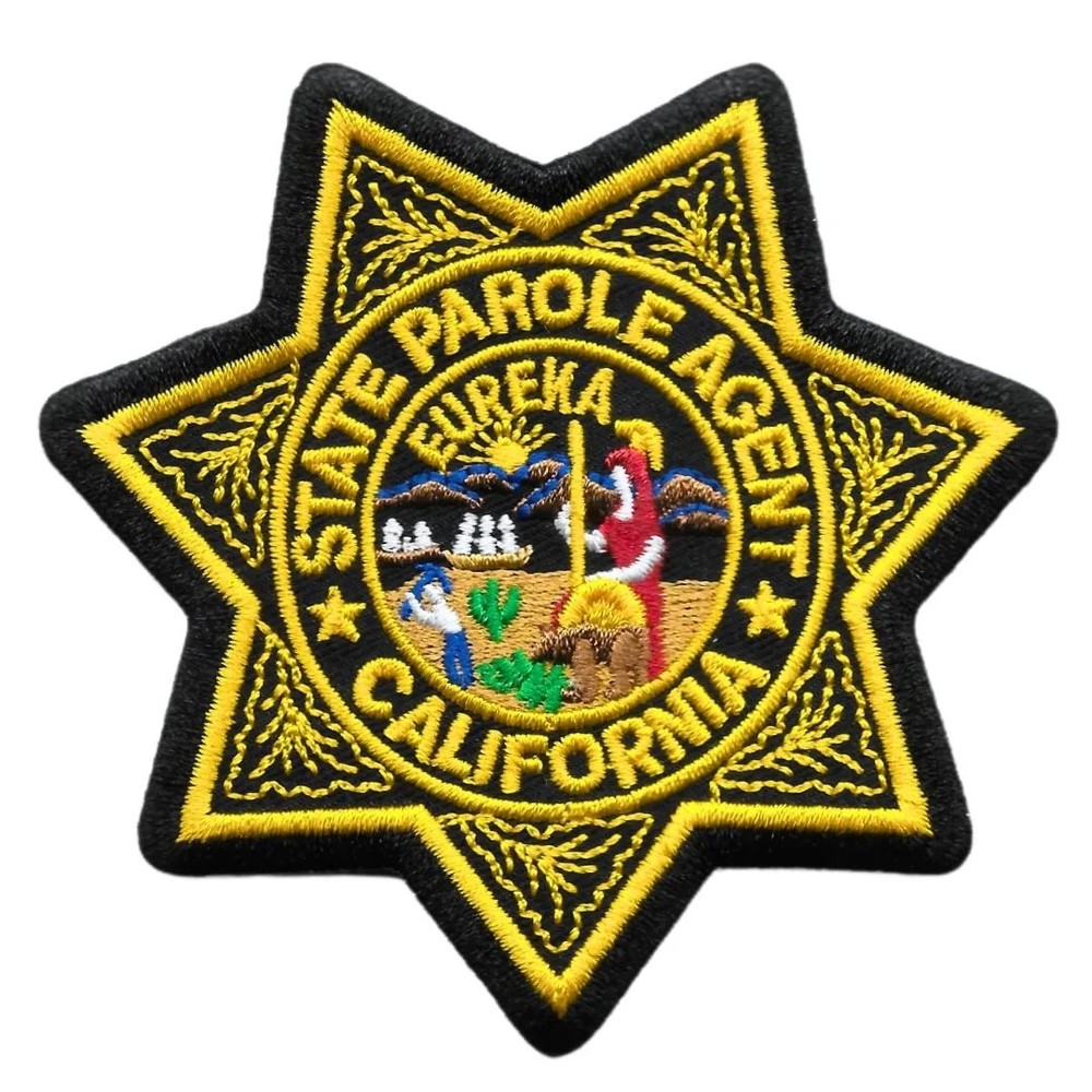 State Parole Agent - California Star Patch,