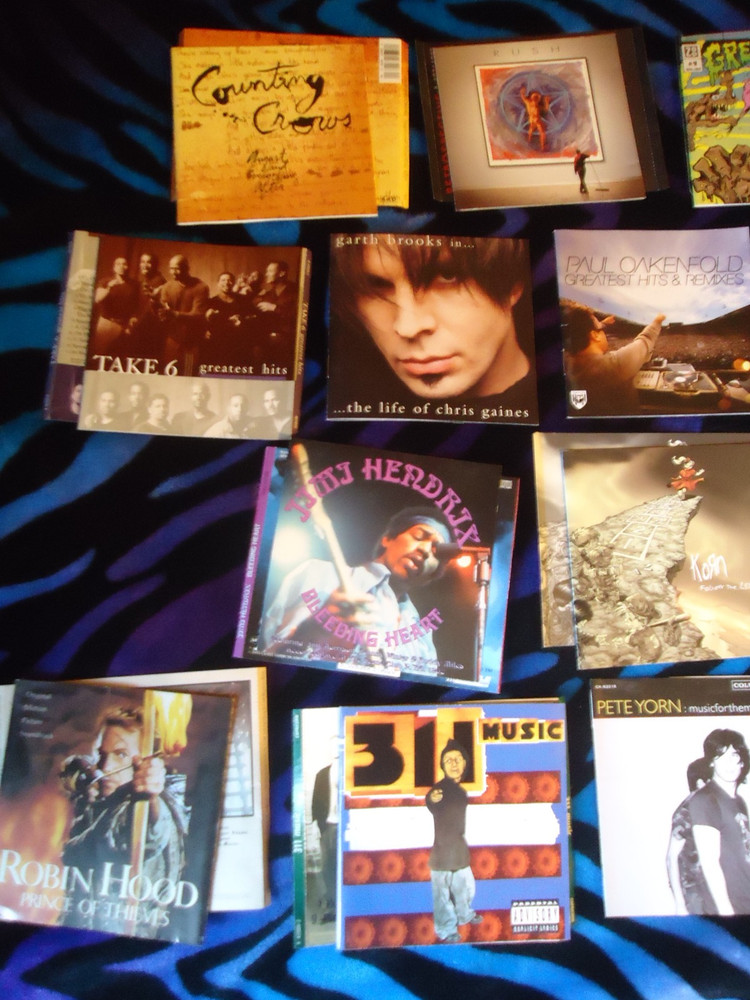 27 Compact Disc Cover Inserts -= INSERTS ONLY =-