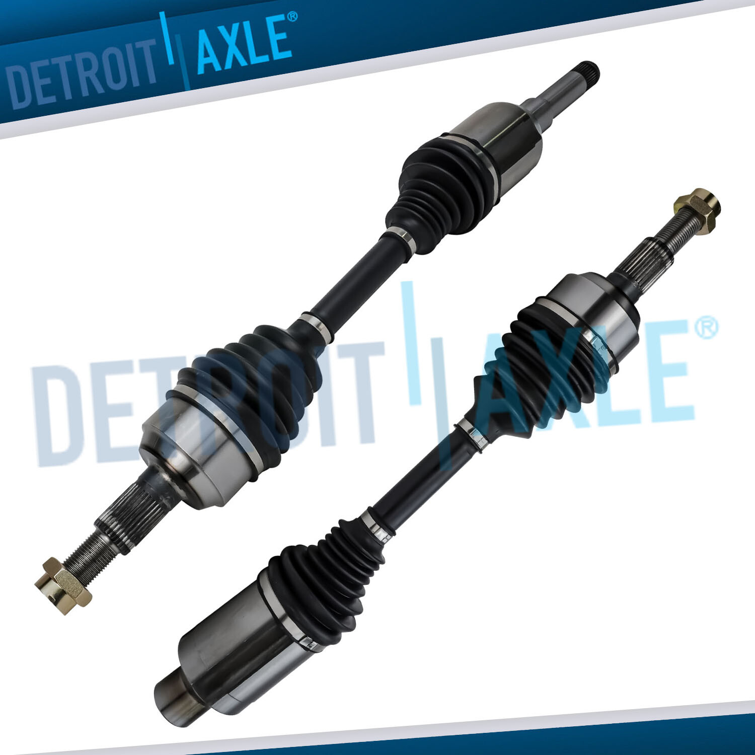 2pc 2.4L Front CV Axle Shafts for 2010 2011 - 2016 Chevrolet Equinox GMC Terrain