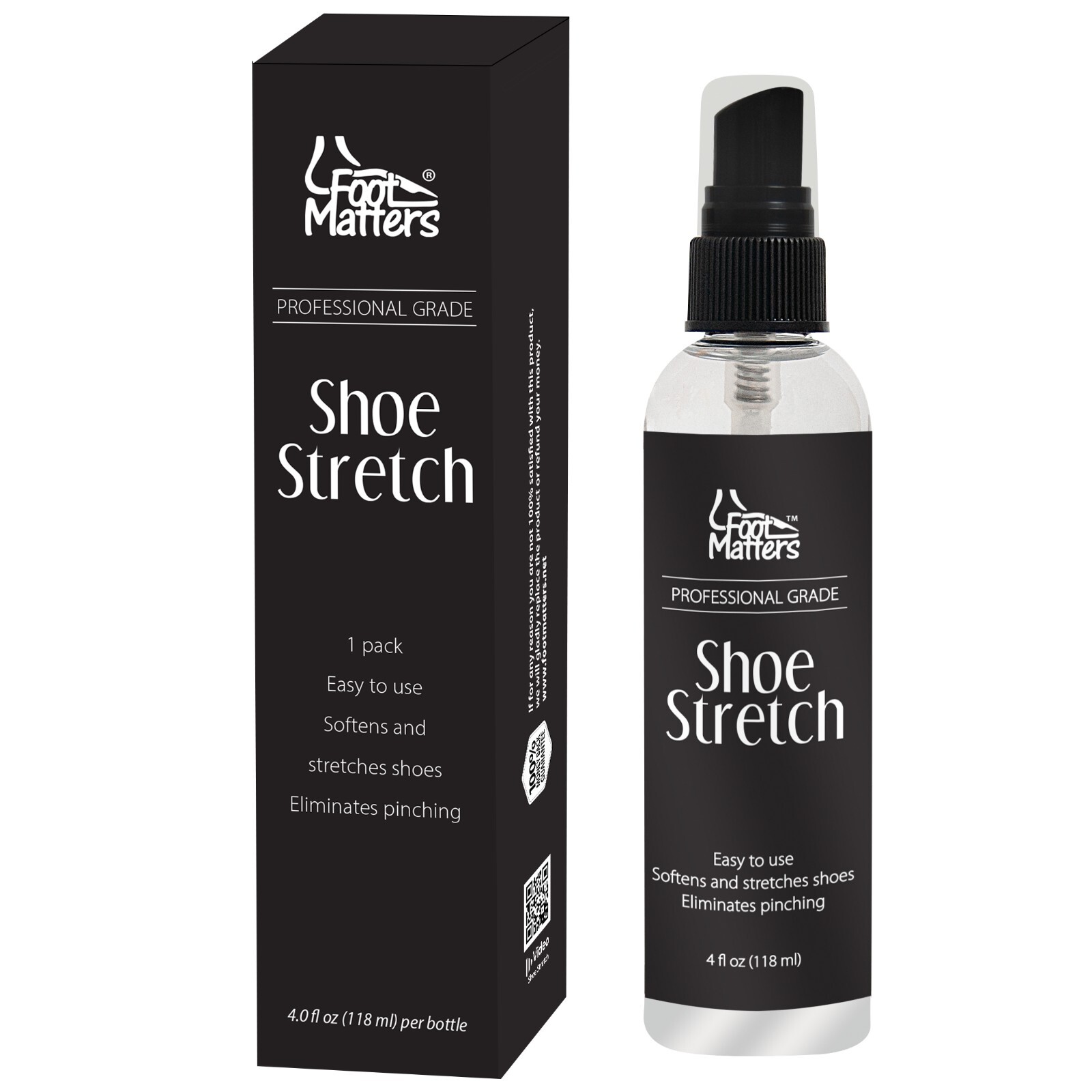 FOOTMATTERS Professional Boot & Shoe Stretch Spray – 4 oz