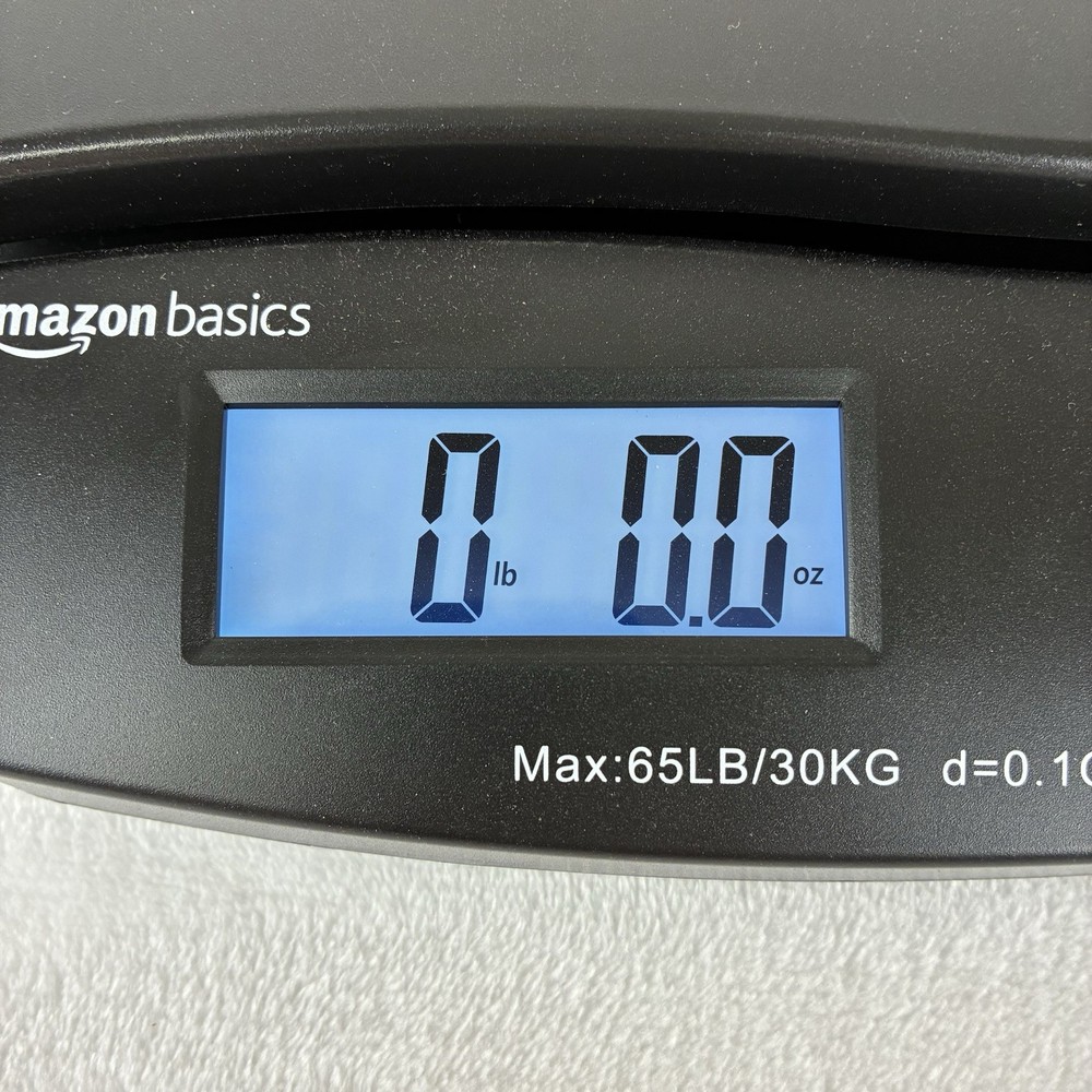 Amazon Basics Digital Shipping Scale 65lb Postal Package Tested and Working!