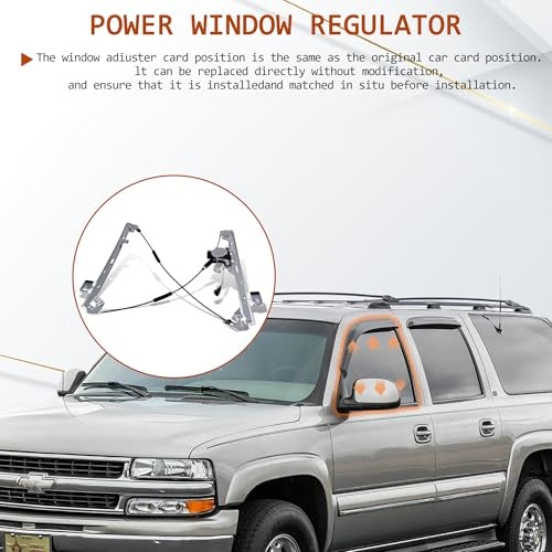 Power Window Regulator with Motor Assembly Compatible Front Left Driver Side