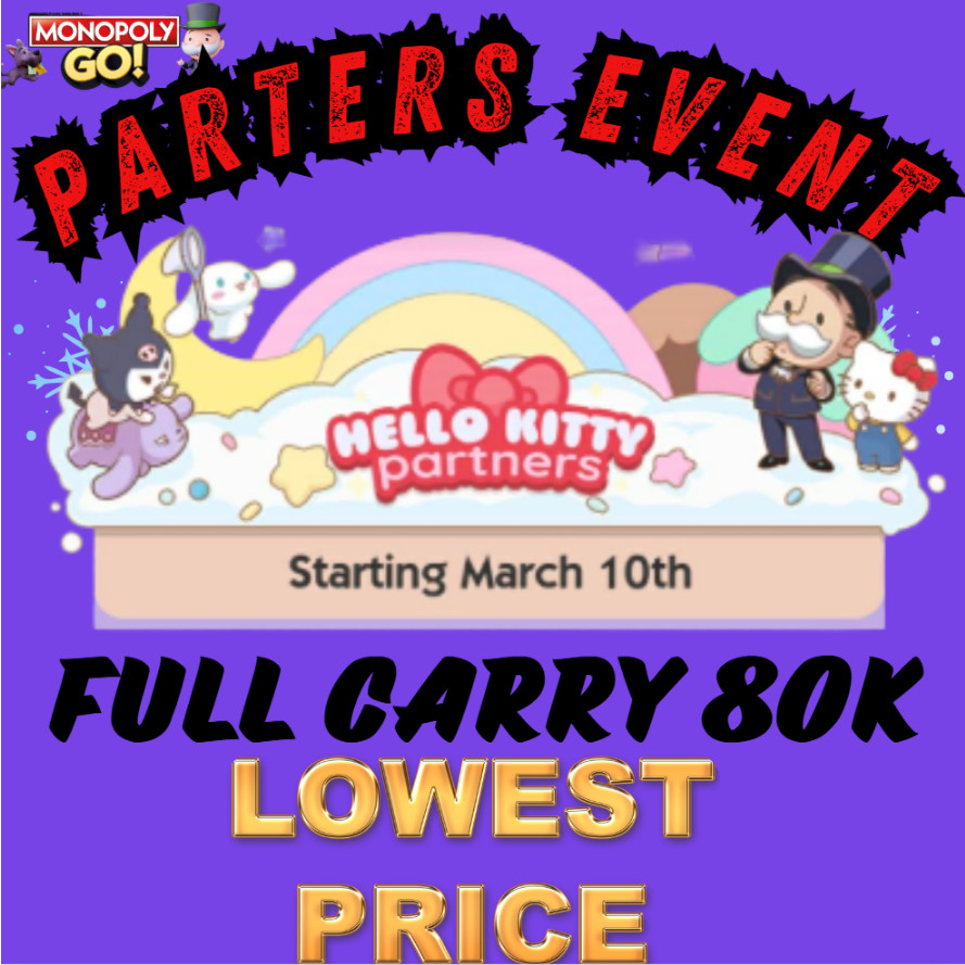 GOLD & Partner  Available⭐Monopoly Stickers Go (ALL 1⭐-6⭐) CHEAPEST PRICES /24/7