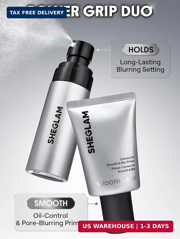 SHEGLAM Camera On Blurring Waterproof Setting Spray Matte Long-lasting for Perfe