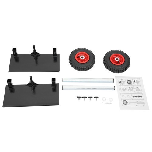 Heavy Duty Adjustable Panel Dolly Panel Dolly with 8" Pneumatic Wheels For Move