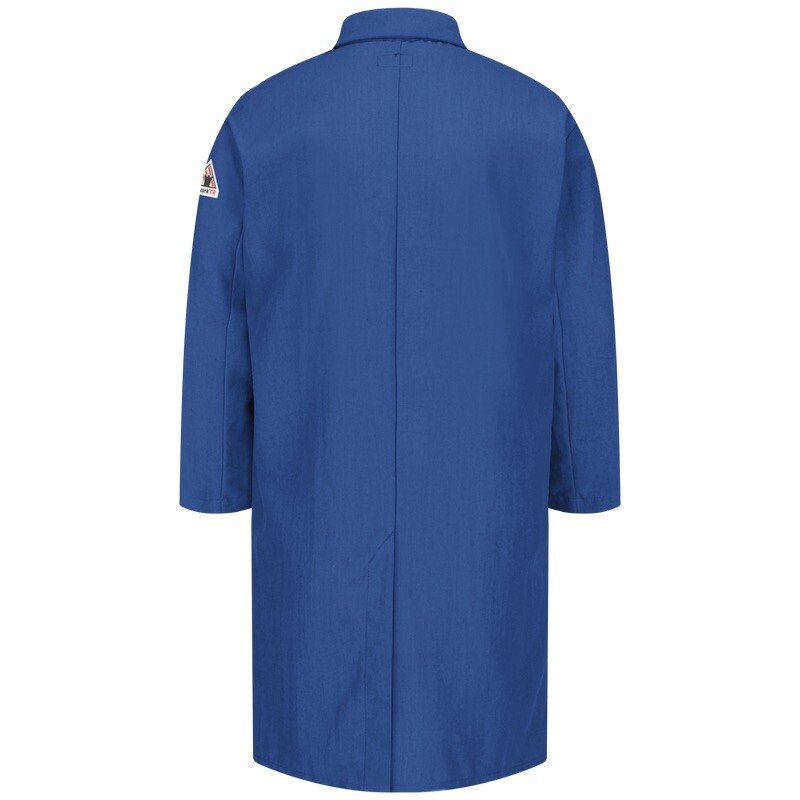 NEW Bulwark NOMEX Medium Flame Resistant Snap-Front Lab Coat KNL6