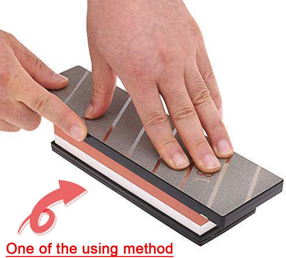 SCOTTCHEN Diamond Flattening Stone Lapping Plate Double-sided Extra Large 10x3