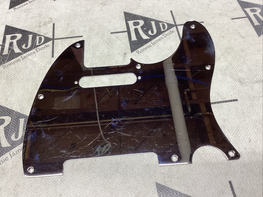 80’s Schecter Van Nuys Chrome Brass Tele Pickguard