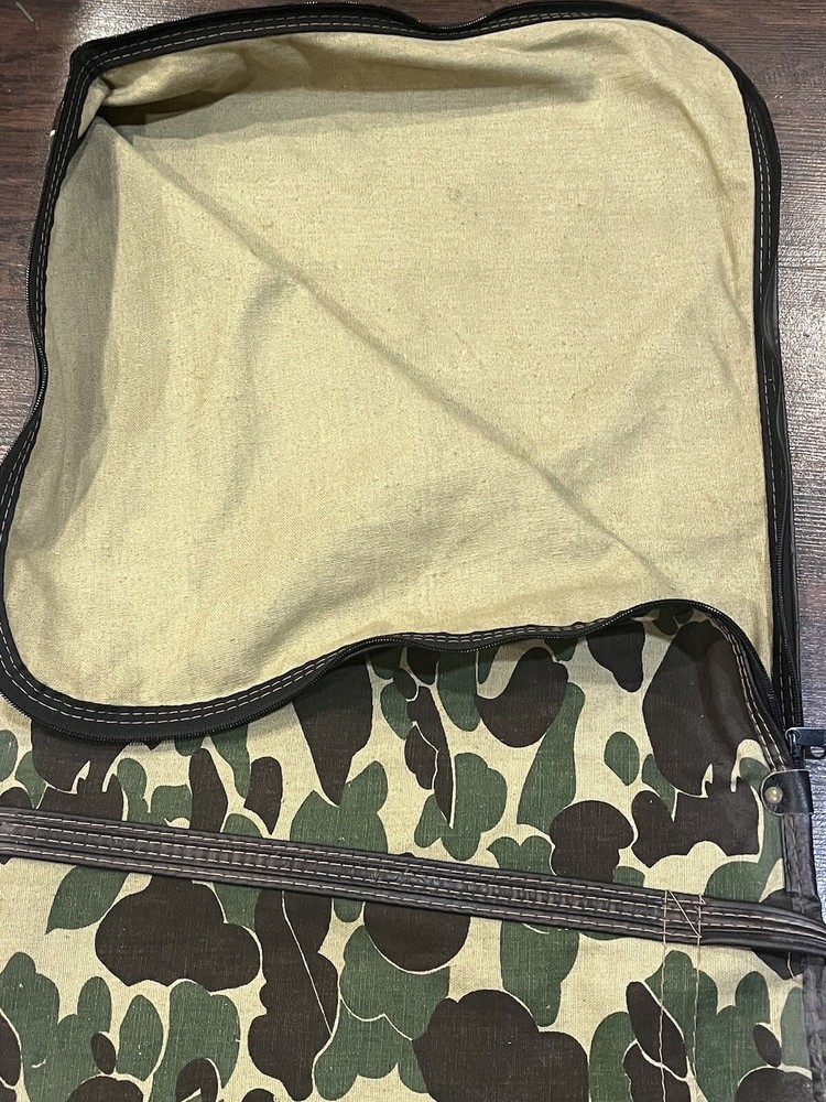 vintage camo bow bag