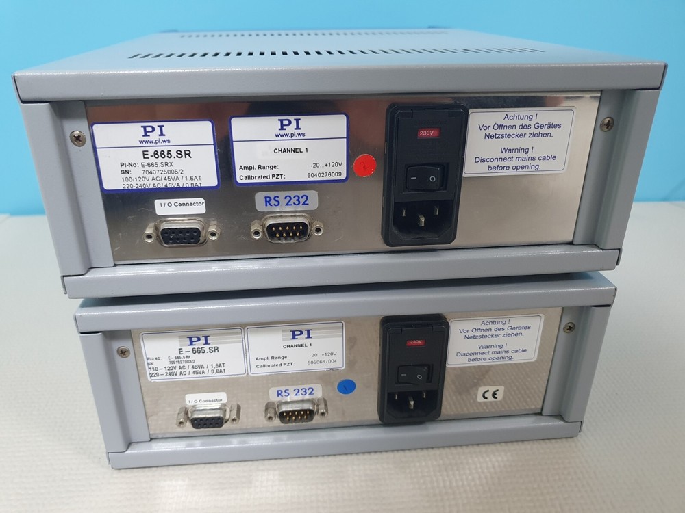 1PC PI E-665.XR E-655.SR LVPZT-AMPLIFIER / SERVO