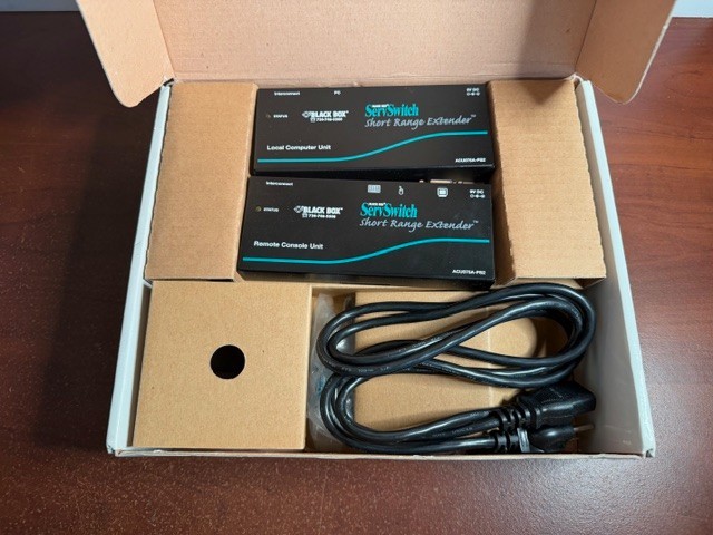 BLACK BOX ACU075A-PS2 ServSwitch Short Range Extender Local Computer Unit New