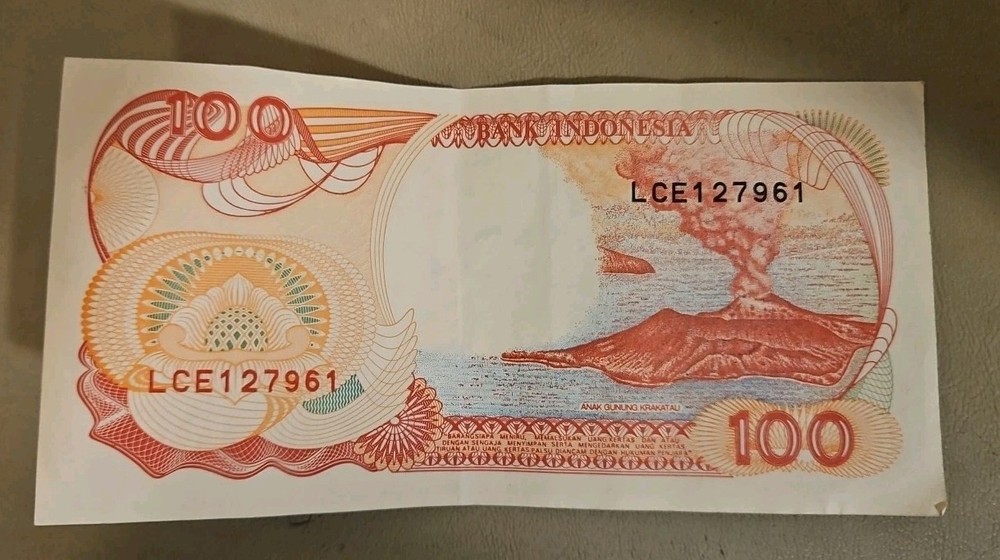 1992 Indonesia 100 Rupiah Note
