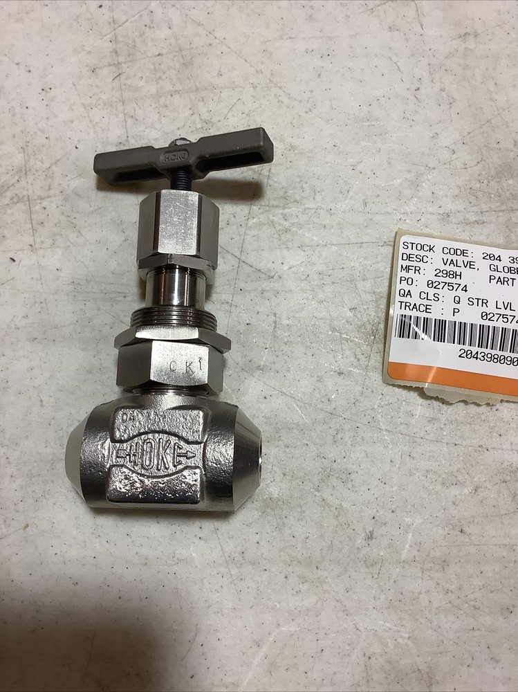 Hoke Globe Valve 1/2” 2811N8Y