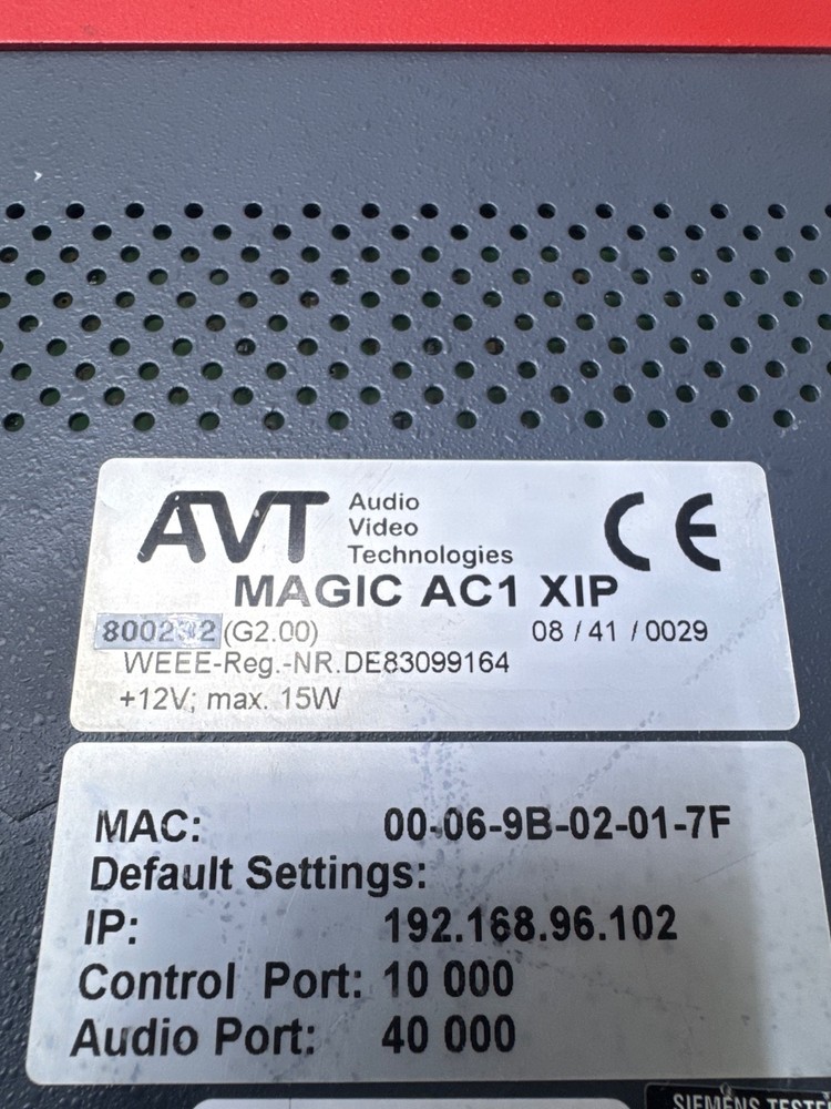 AVT MAGIC AC1 XIP Audio decorder 12V