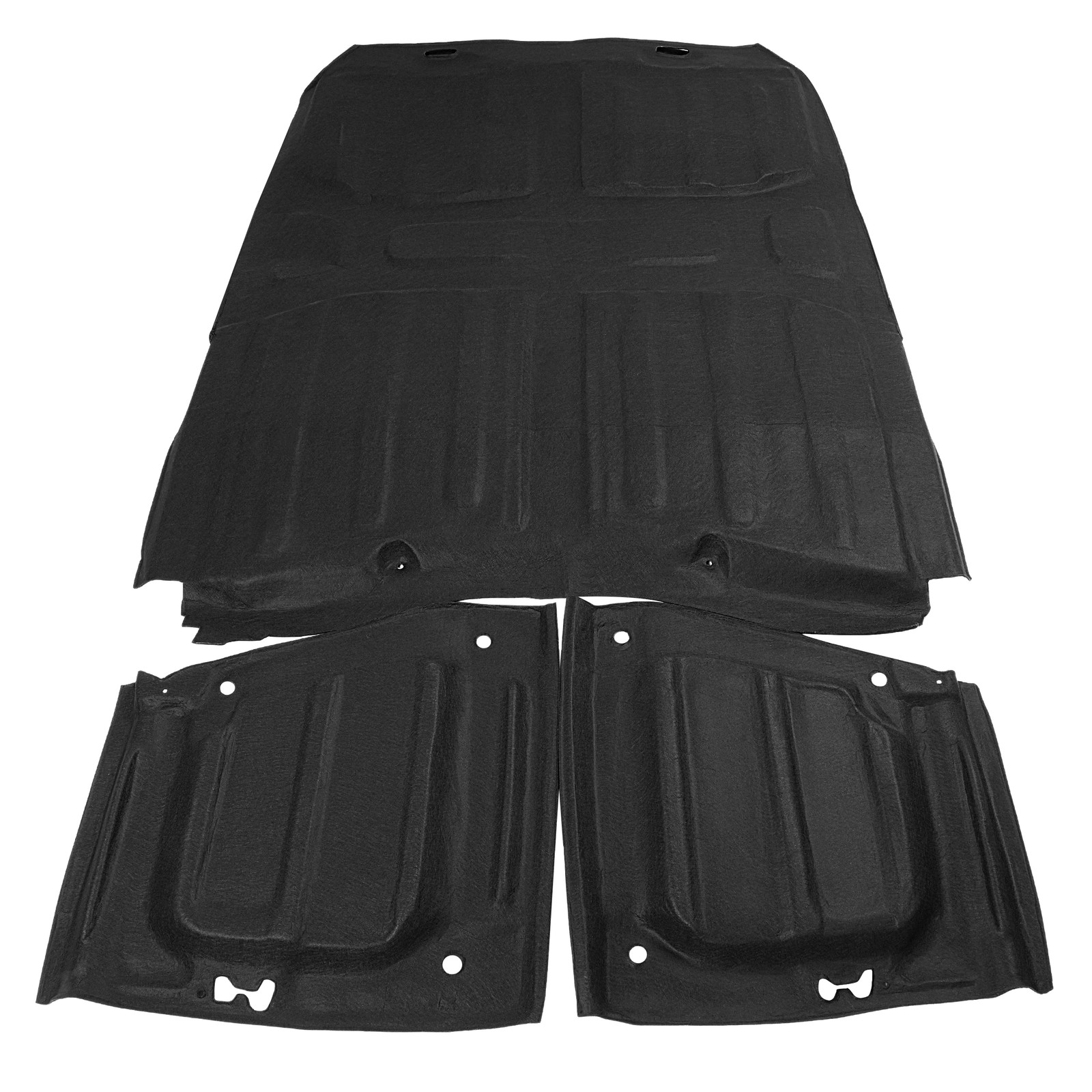 Sound Hardtop Headliner Roof Insulation Kit For Jeep Wrangler JL 4-Door 2018-25