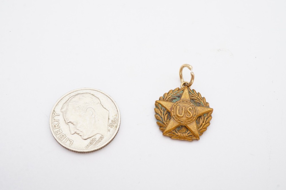 WW1 US Honorable Discharge Charm