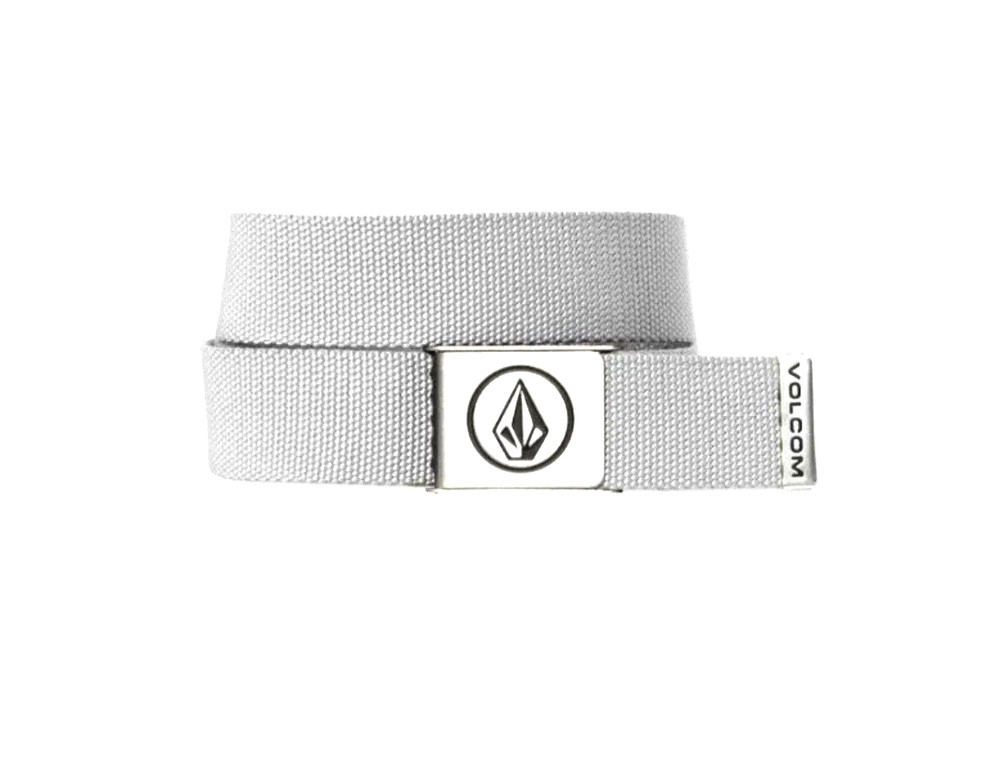 Volcom Men's Circle Web Belt One Size - Grey