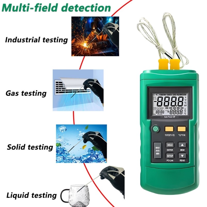 Digital Thermograph Broad Measurement Extent Clear For Multiple Utilizes