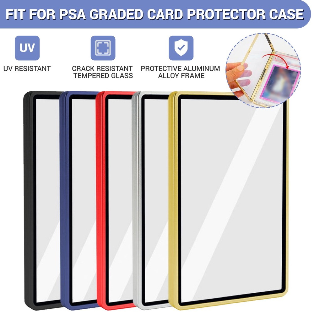 Graded Card Guard Case for Standard Slab Case Stackable Display Protector