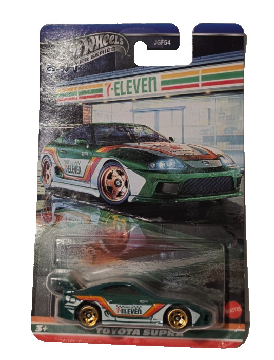 New Hot Wheels Silver Series  7/11 Exclusive Toyota Supra JGF54