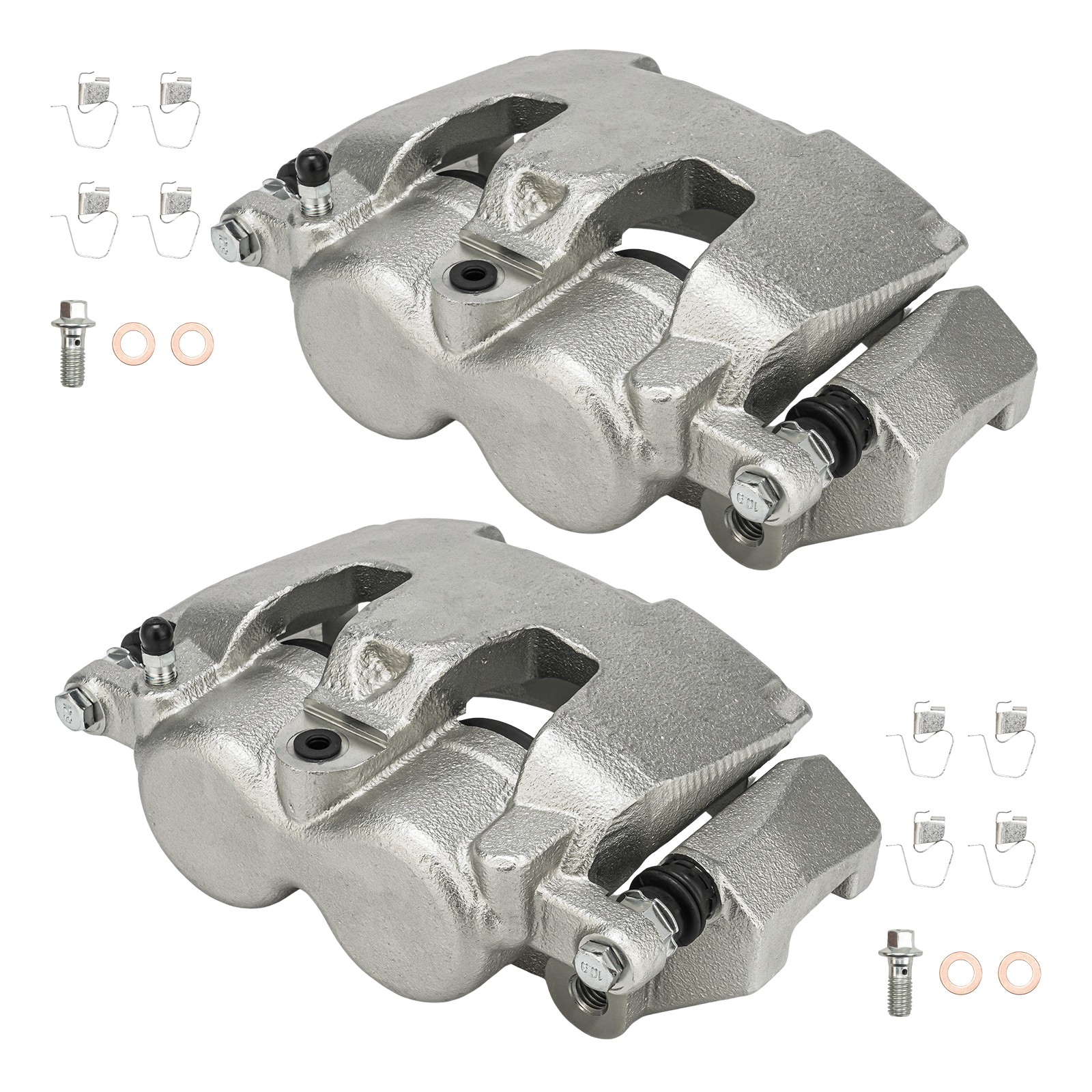 2 Front Brake Caliper for Dodge Ram 1500 2006-2008 Dakota 2005-2008 18B5008/09