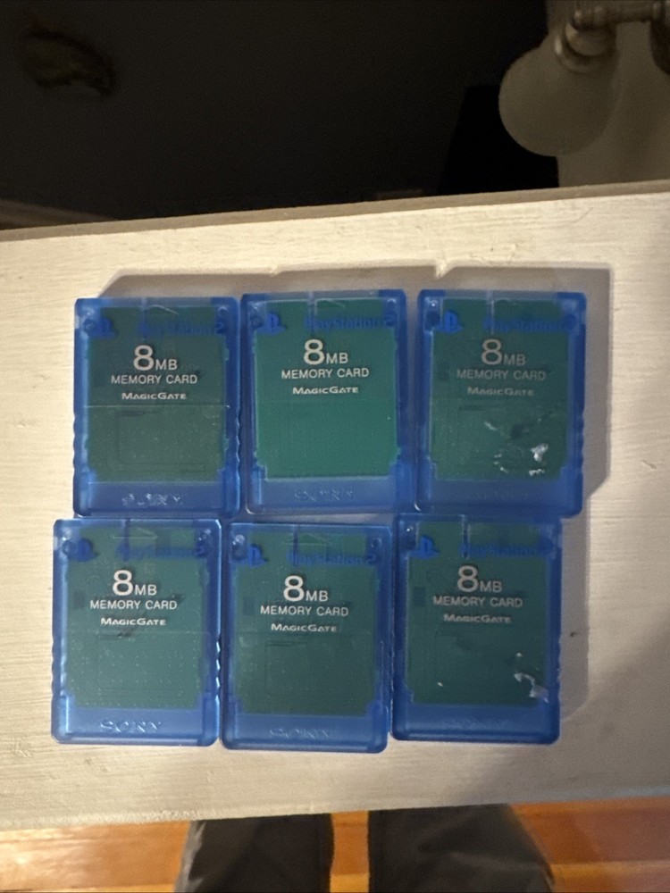 PlayStation 2 Memory Card Blue