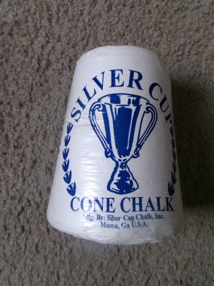 Silver Cup Billiards Cone Chalk