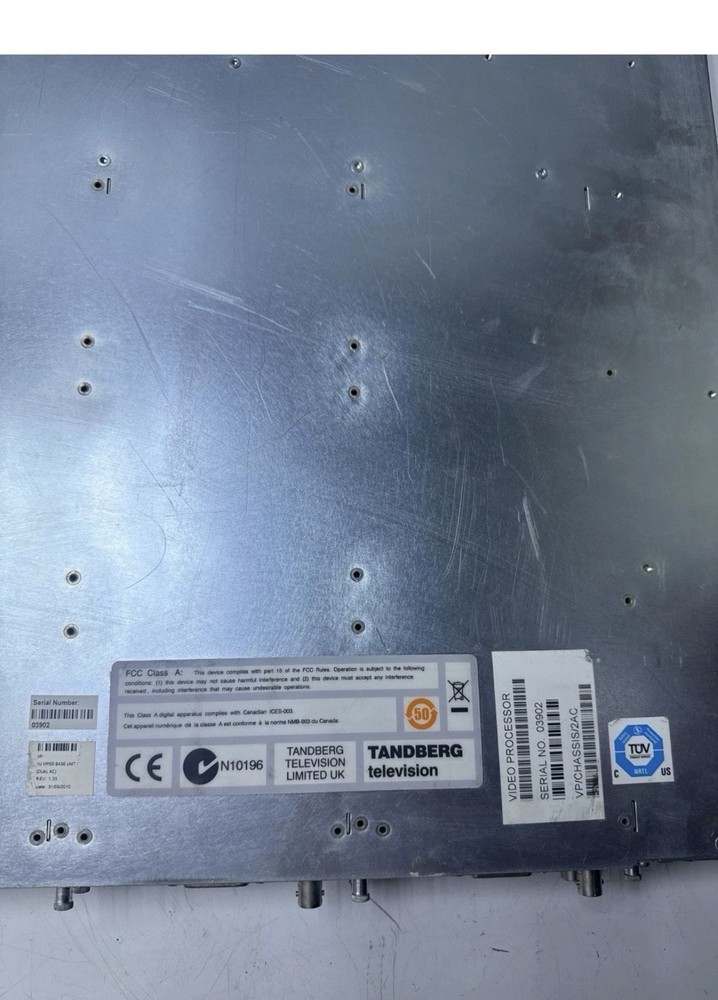 TANDBERG VP/CHASSIS/2AC Video Processor
