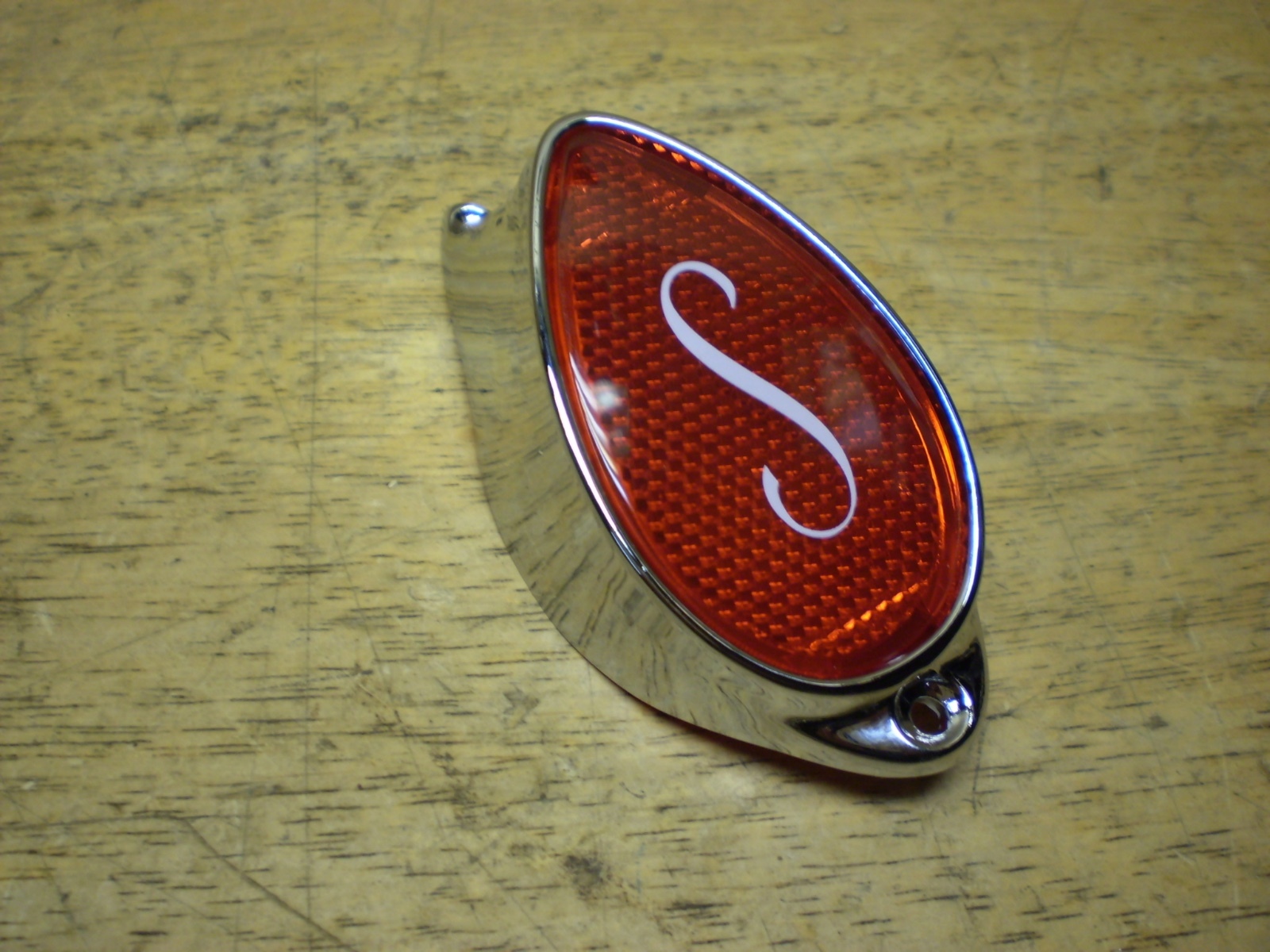 Schwinn Corvette Jaguar Twinn Middleweight Bicycle Teardrop S Fender Reflector