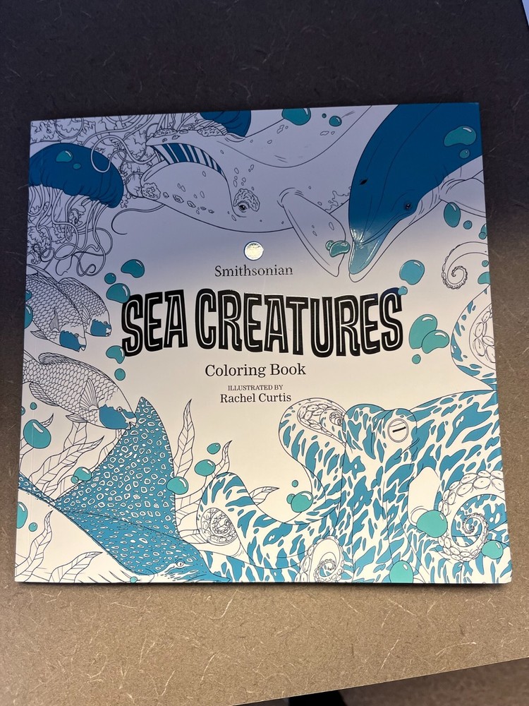 Sea Creatures Coloring Book