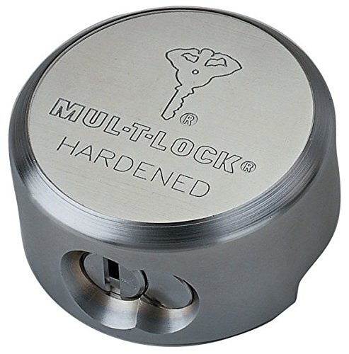 Mul-T-Lock TR100 Puck Padlock, Keyed Different, Interactive+