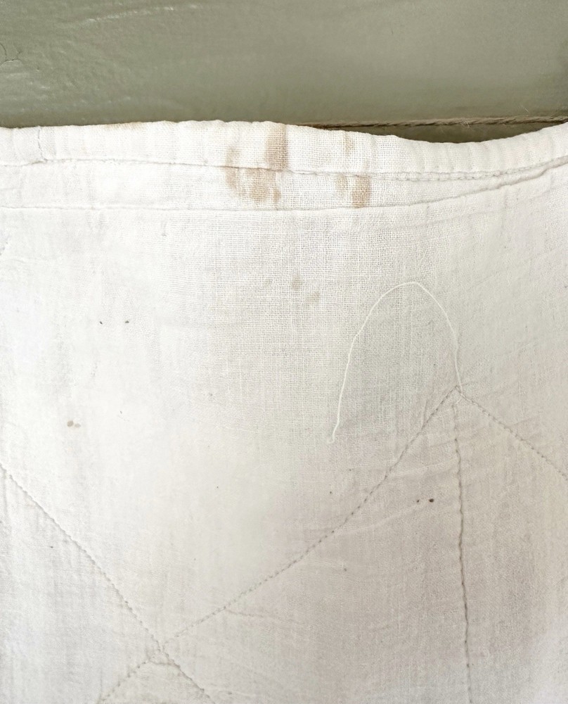 Vintage Handmade Nine Patch Quilt